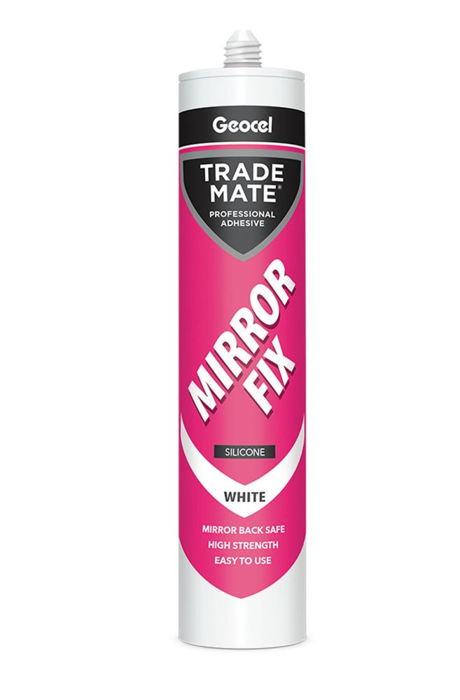 Image of Geocel Trade Mate Mirror Fix White 310ml 