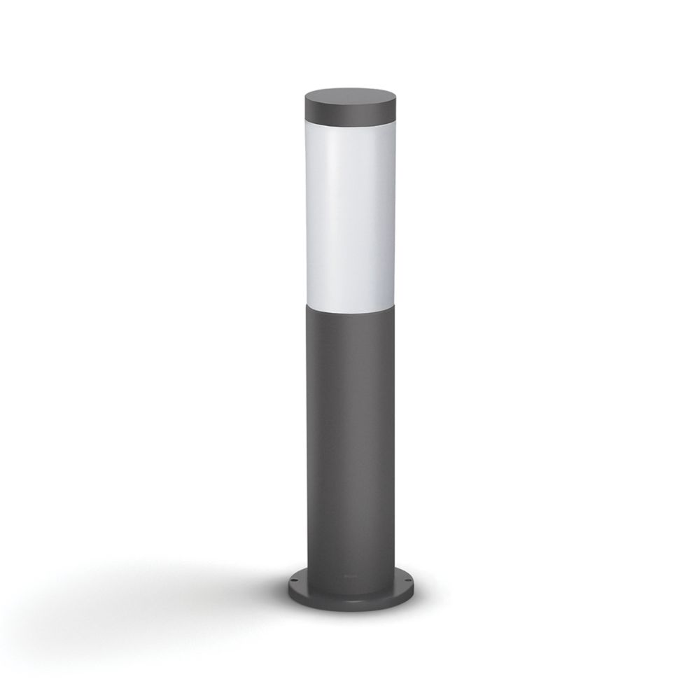 Image of Philips Utrecht 450mm Outdoor Pedestal Light Anthracite 
