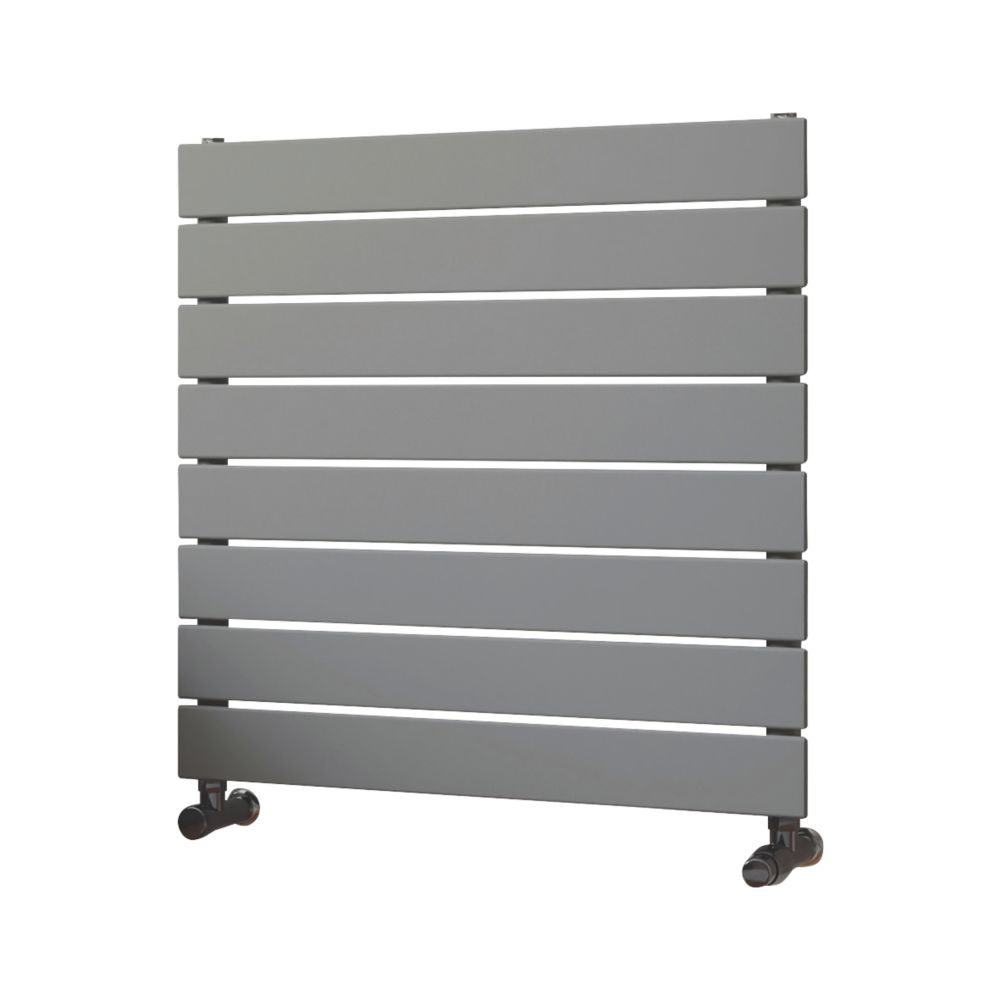 Image of Ximax Oceanus Designer Radiator 595mm x 600mm Silver 1300BTU 