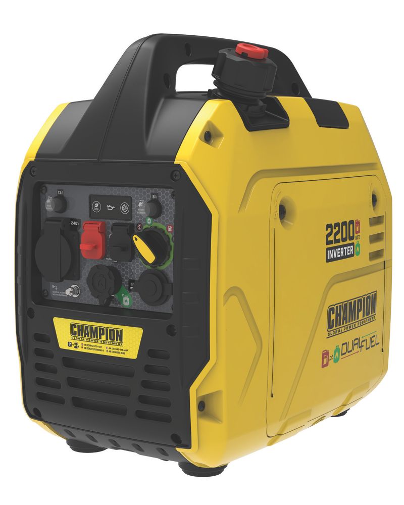 Image of Champion 92001i-DF 1900W Dual-Fuel Inverter Generator 240V 