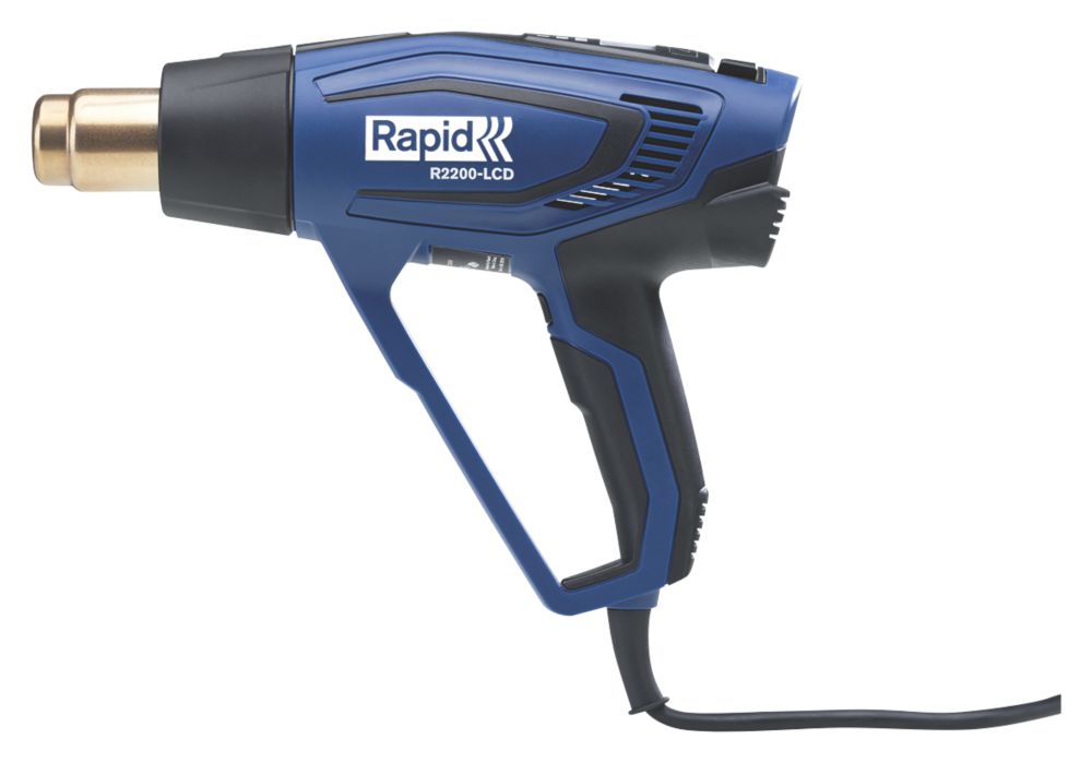 Image of Rapid R2200-LCD 2200W Electric Heat Gun 240V 
