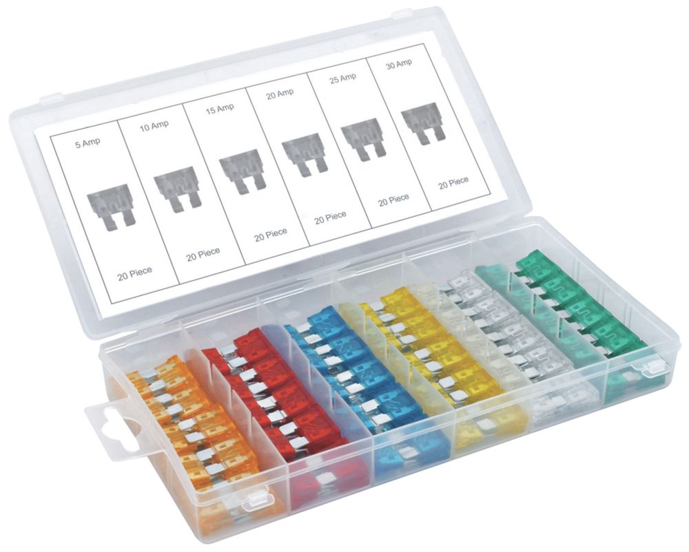 Image of Hilka Pro-Craft Car/Caravan Fuse Set 120 Pieces 