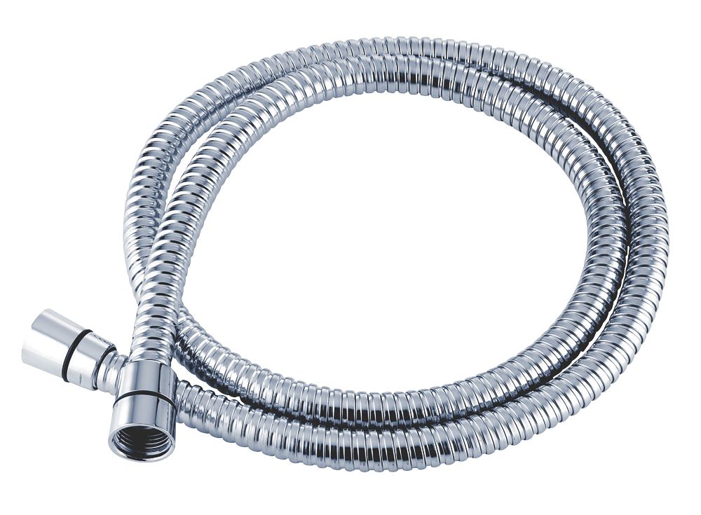 Image of Triton Shower Hose Chrome 10mm x 2m 