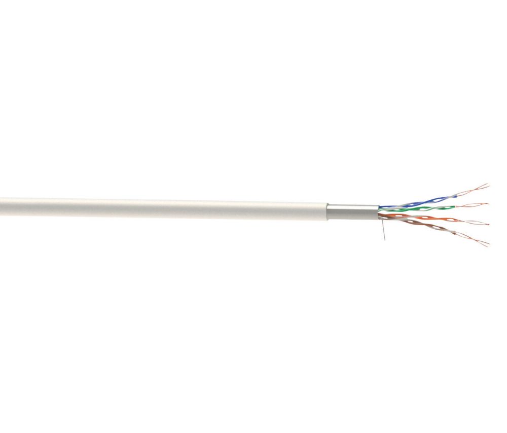 Image of Time Cat 5e Grey 4-Pair 8-Core Unshielded Ethernet Cable 305m Box 