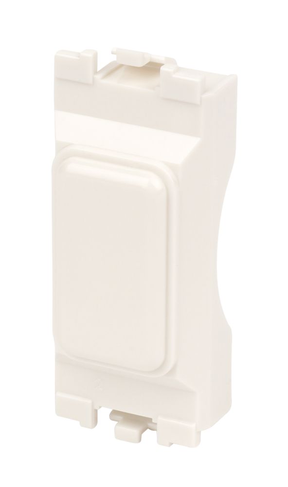 Image of MK Grid Plus 1-Module Grid Blanking Plate White 