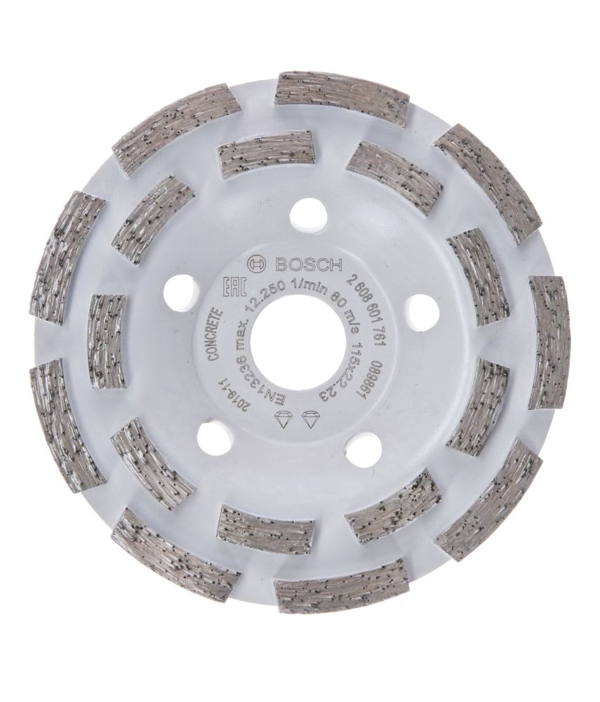 Image of Bosch Diamond Concrete Grinding Cup 115mm x 22.23 