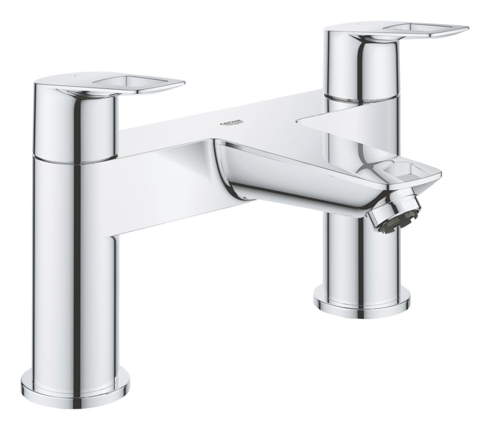 Image of Grohe StartLoop Deck-Mounted Bath Filler Chrome 
