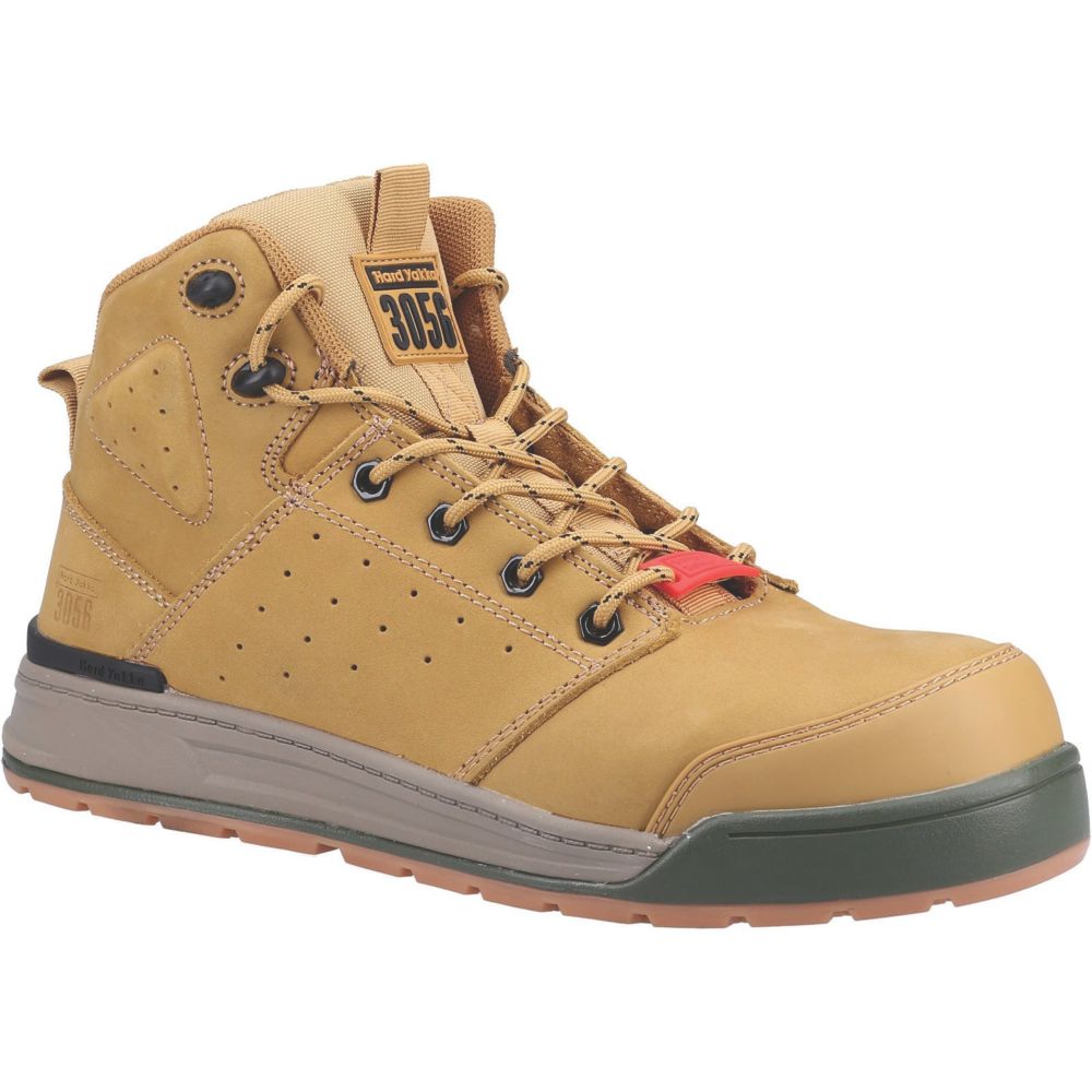 Image of Hard Yakka 3056 Metal Free Safety Boots Wheat Size 6 