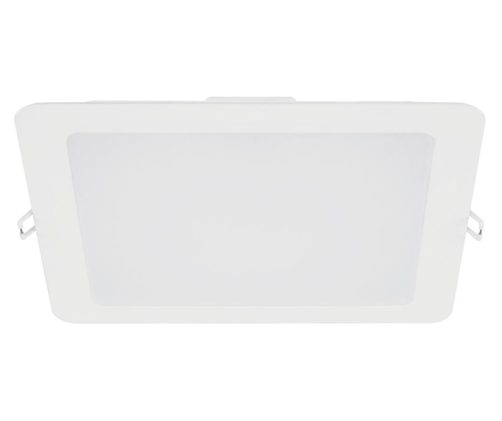 Image of Sylvania Start Eco Fixed Square LED Downlight White 15W 1400lm 