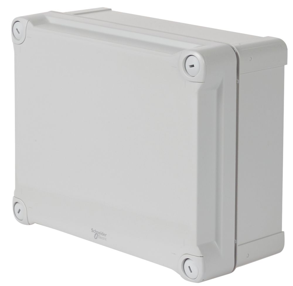 Image of Schneider Electric IP66 Weatherproof Outdoor Enclosure 89mm x 54mm x 89mm 