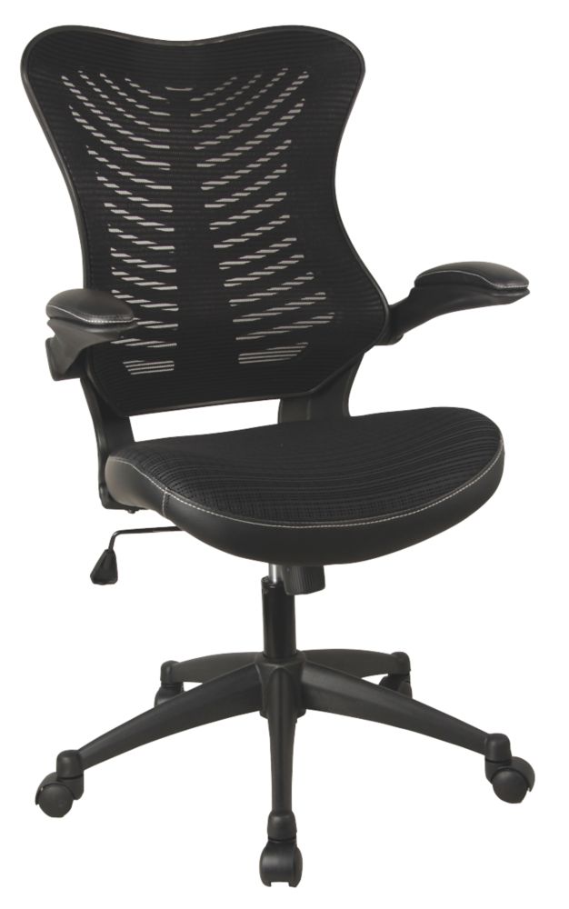 Image of Nautilus Designs Mercury 2 Medium Back Executive Chair Black 