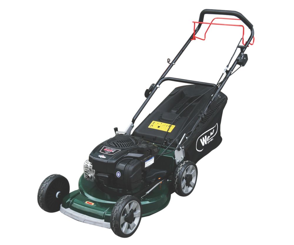 Image of Webb WER19ALSP 48cm 150cc Self-Propelled Rotary Petrol Lawn Mower 