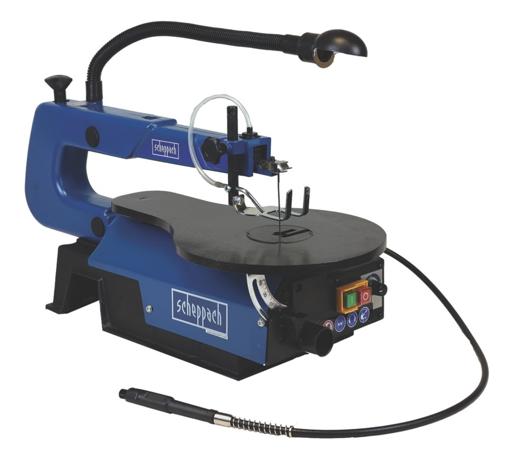 Image of Scheppach Deco-Flex 405mm Brushless Electric Scroll Saw with Flexi-Shaft 230-240V 