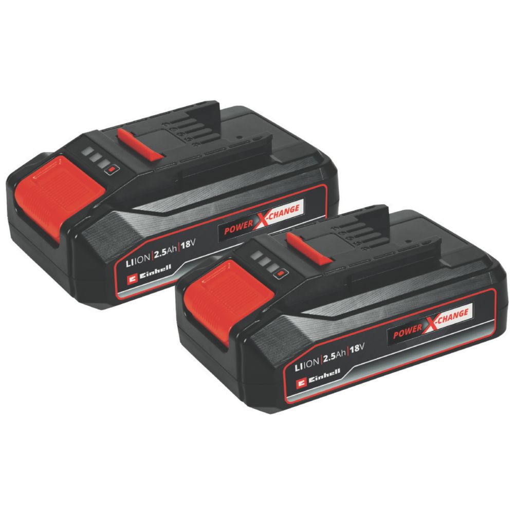 Image of Einhell CB 18V 2.5Ah Li-Ion Power X-Change Battery 2 Pack 