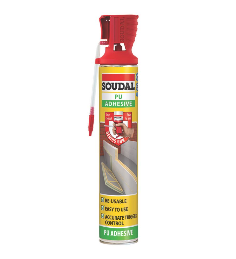Image of Soudal Adhesive Foam Hand-Held 750ml 