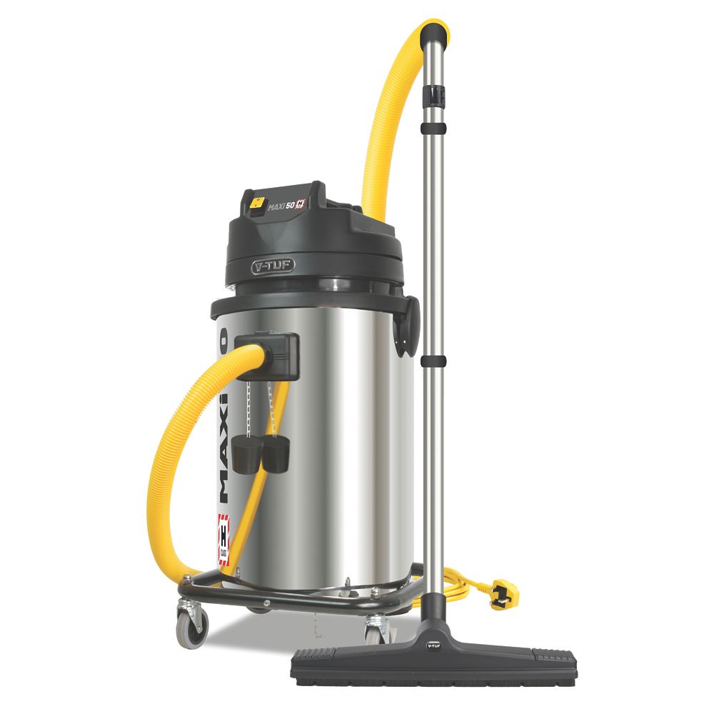 Image of V-Tuf MAXIH240-50L 1750W 50Ltr H-Class Industrial Dust Extraction Vacuum Cleaner 240V 