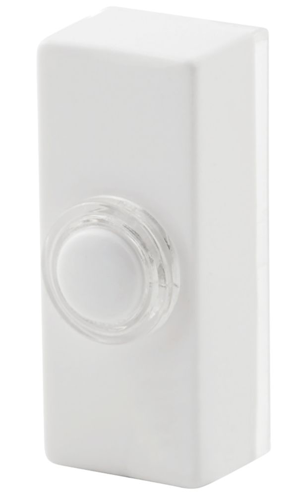 Image of Blyss Wired Bell Push White 