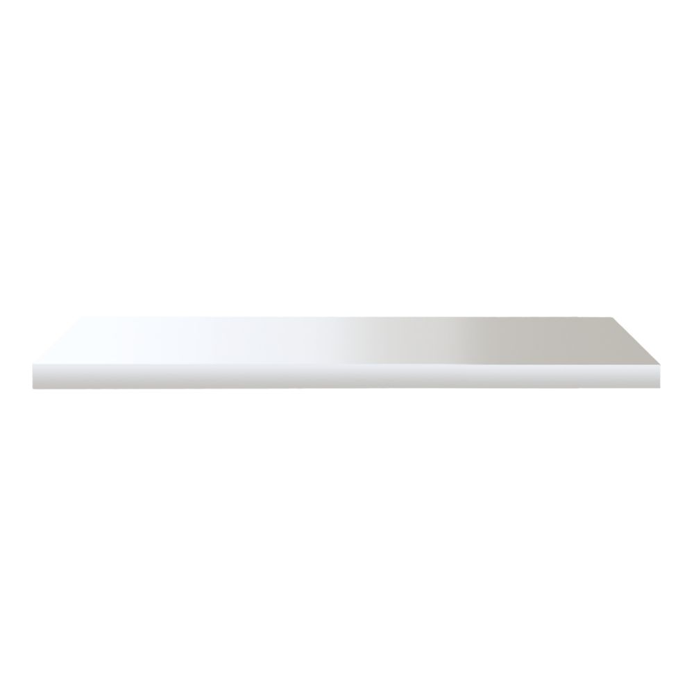 Image of RB UK White High Gloss Radiator Shelf 900mm x 150mm x 18mm 