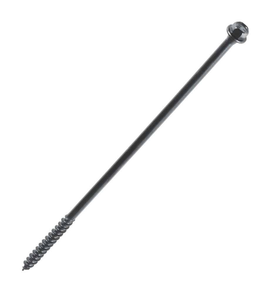 Image of FastenMaster TimberLok Hex Double-Countersunk Self-Drilling Structural Timber Screws 6.3mm x 200mm 50 Pack 