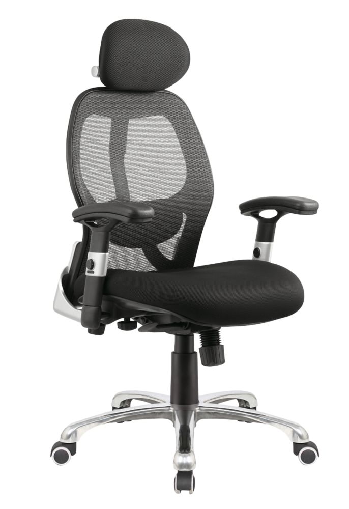 Image of Nautilus Designs Ergo High Back Executive Chair Black 