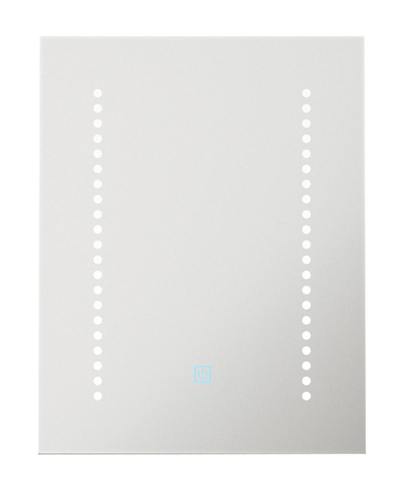Image of Light Tech Mirrors Atlanta Rectangular Illuminated LED Mirror With 1100lm LED Light 390mm x 500mm 