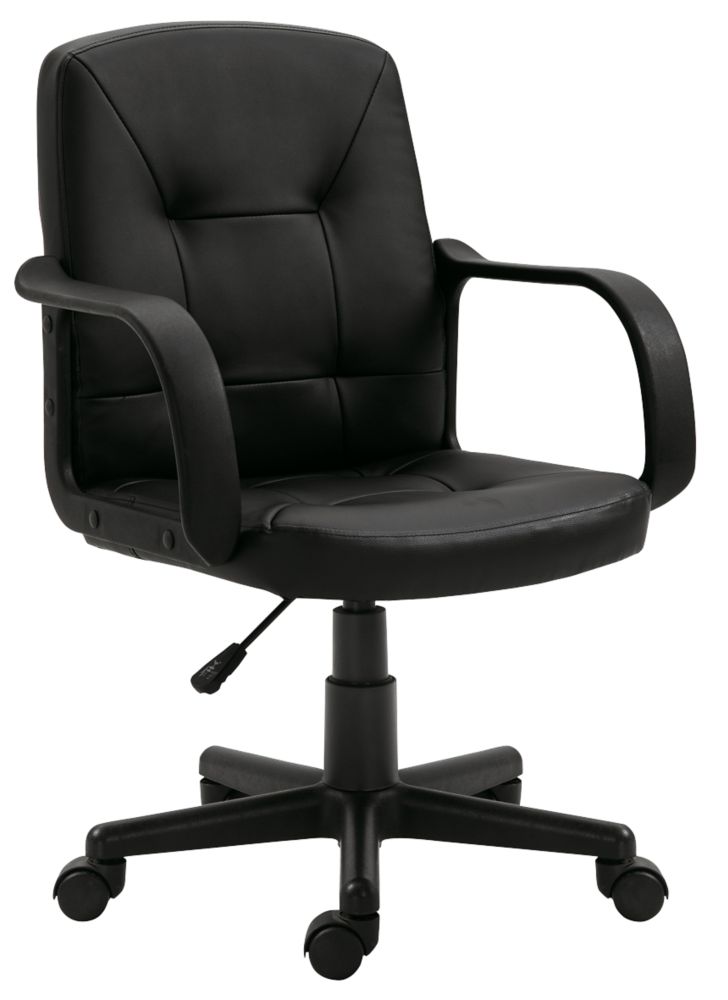Image of Nautilus Designs Delph Medium Back Executive Chair Black 