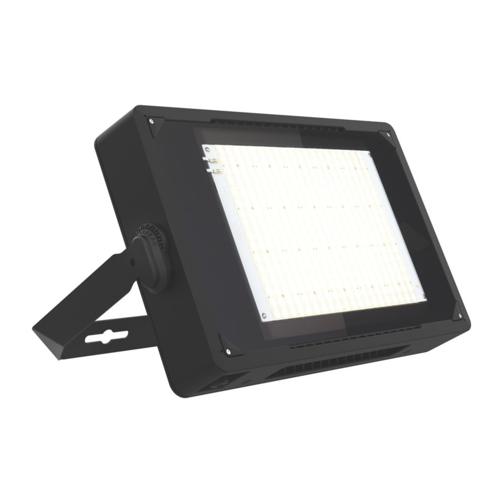 Image of 4lite Outdoor LED Floodlight Black 200W 27,500lm 