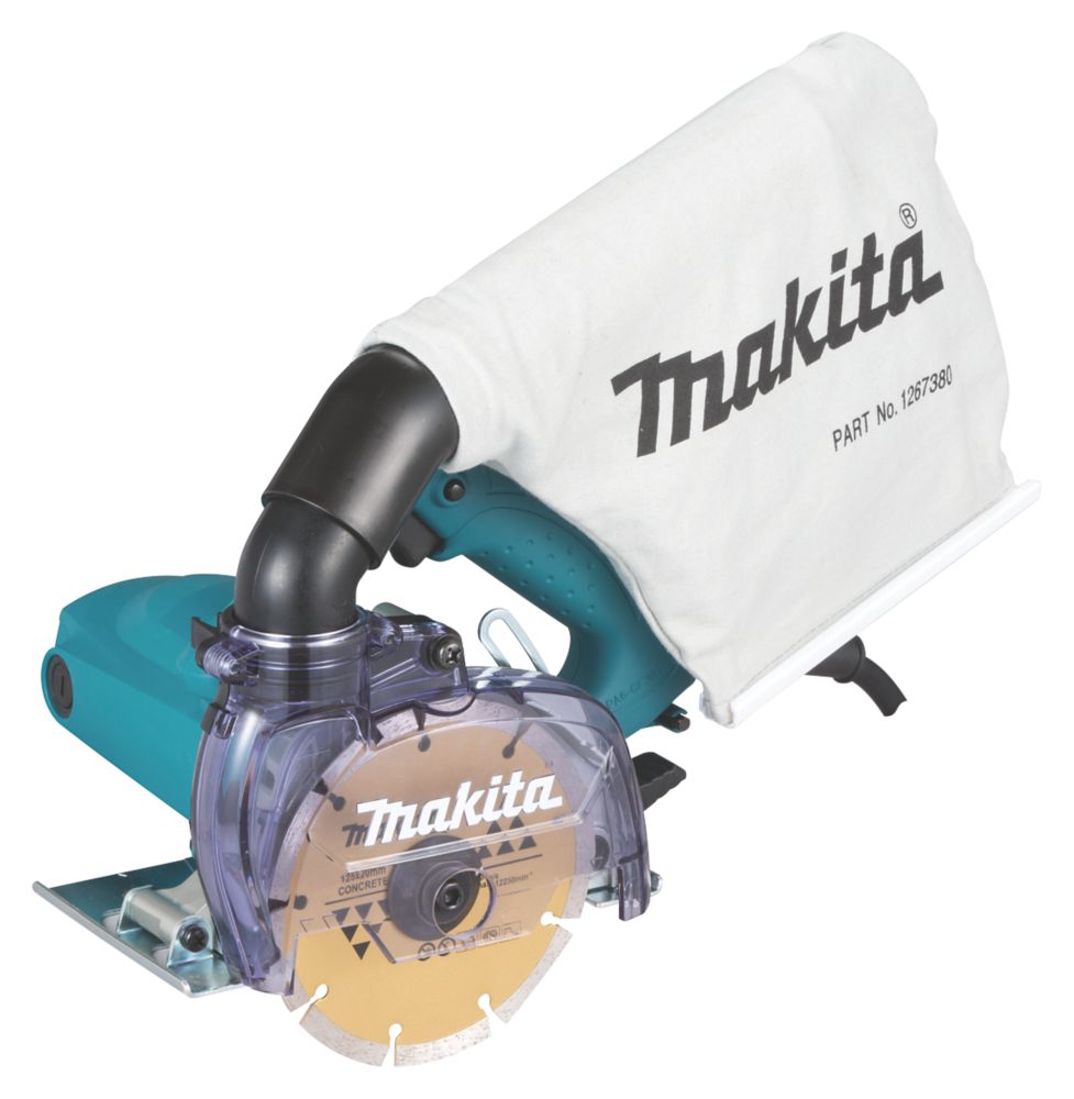 Image of Makita 4100KB/1 125mm Electric Dustless Stone Cutter 110V 