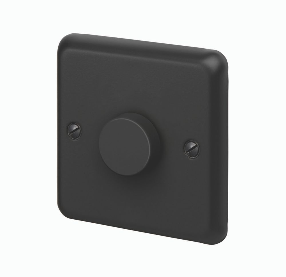 Image of MK Contoura 1-Gang 2-Way Dimmer Black 