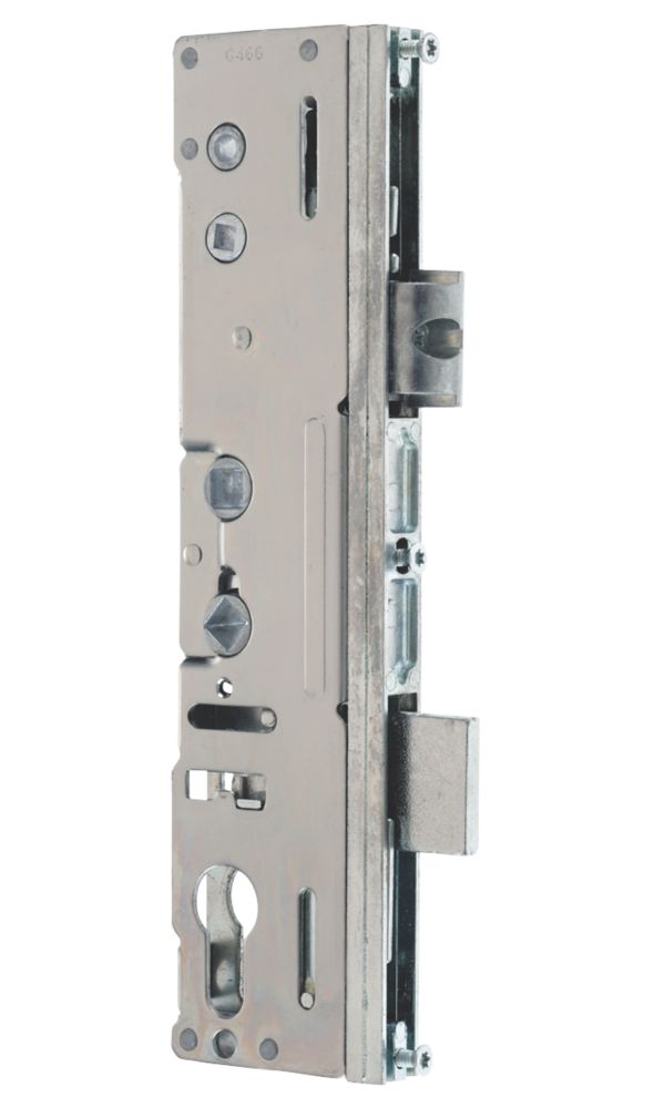 Image of Yale Doormaster Silver Gearbox Latch & Deadbolt 57mm Case - 45mm Backset 