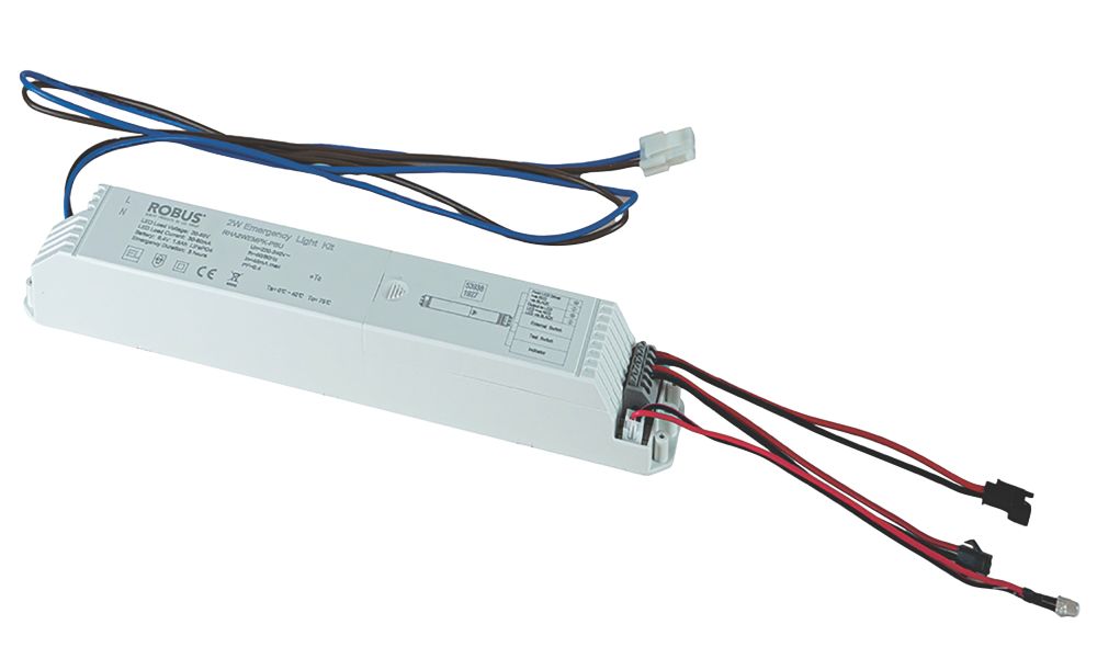 Image of Robus Maintained or Non-Maintained 3-Hour Plug-in Emergency Pack 