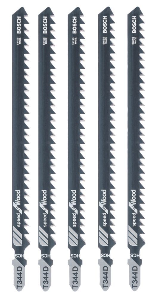 Image of Bosch T344D Multi-Material Jigsaw Blades 152mm 5 Pack 