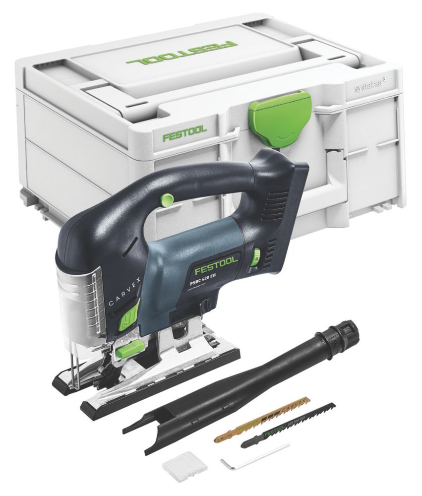 Image of Festool PSBC 420 EB-Basic CARVEX 18V Li-Ion Brushless Cordless Jigsaw - Bare 