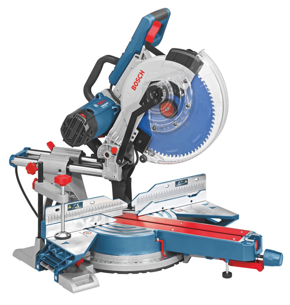 Image of Bosch GCM 12 SDE 305mm Electric Double-Bevel Sliding Mitre Saw 110V 