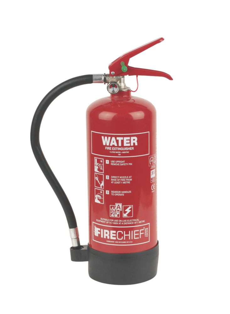 Image of Firechief Water Additive Fire Extinguisher 3Ltr 