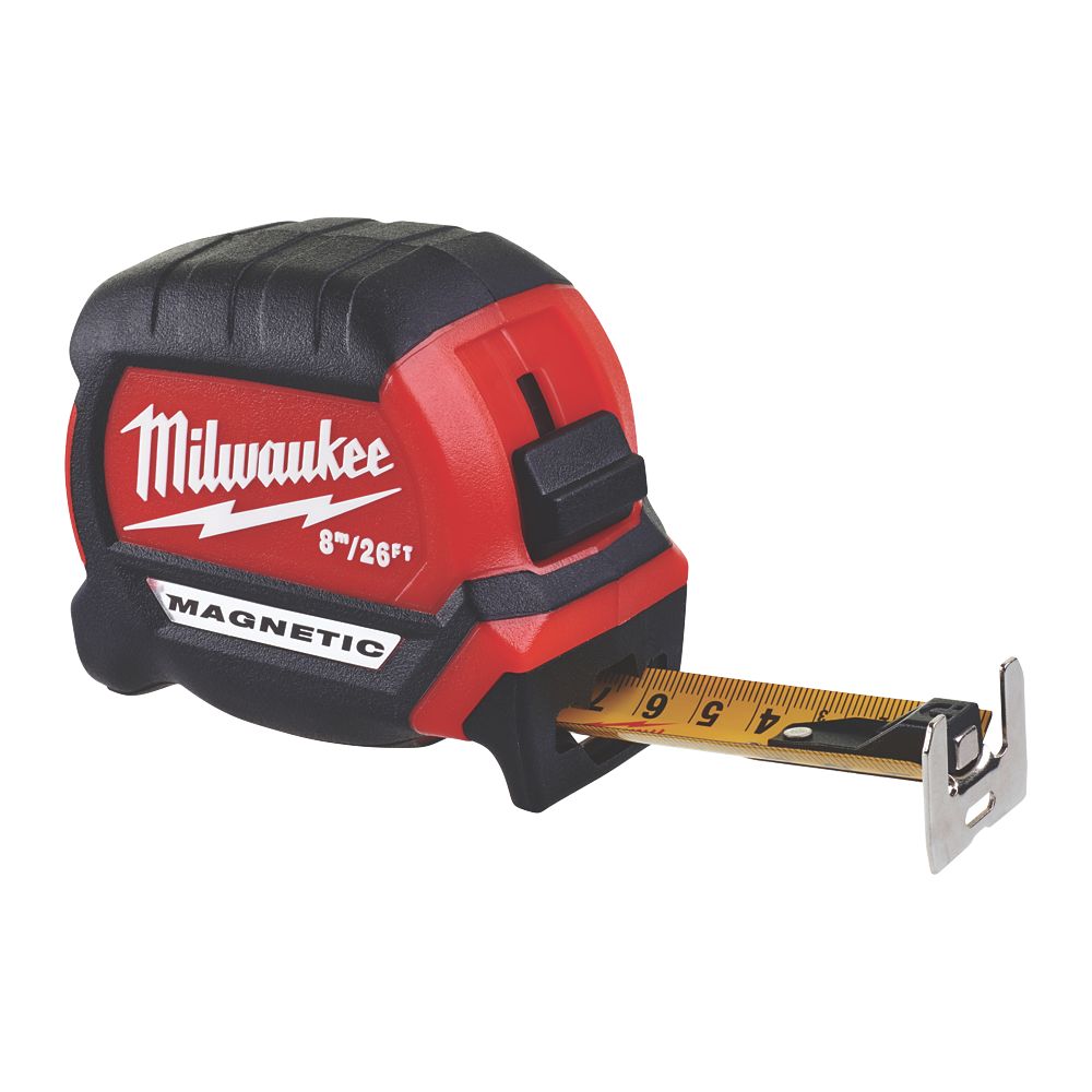 Image of Milwaukee 8m Tape Measure 