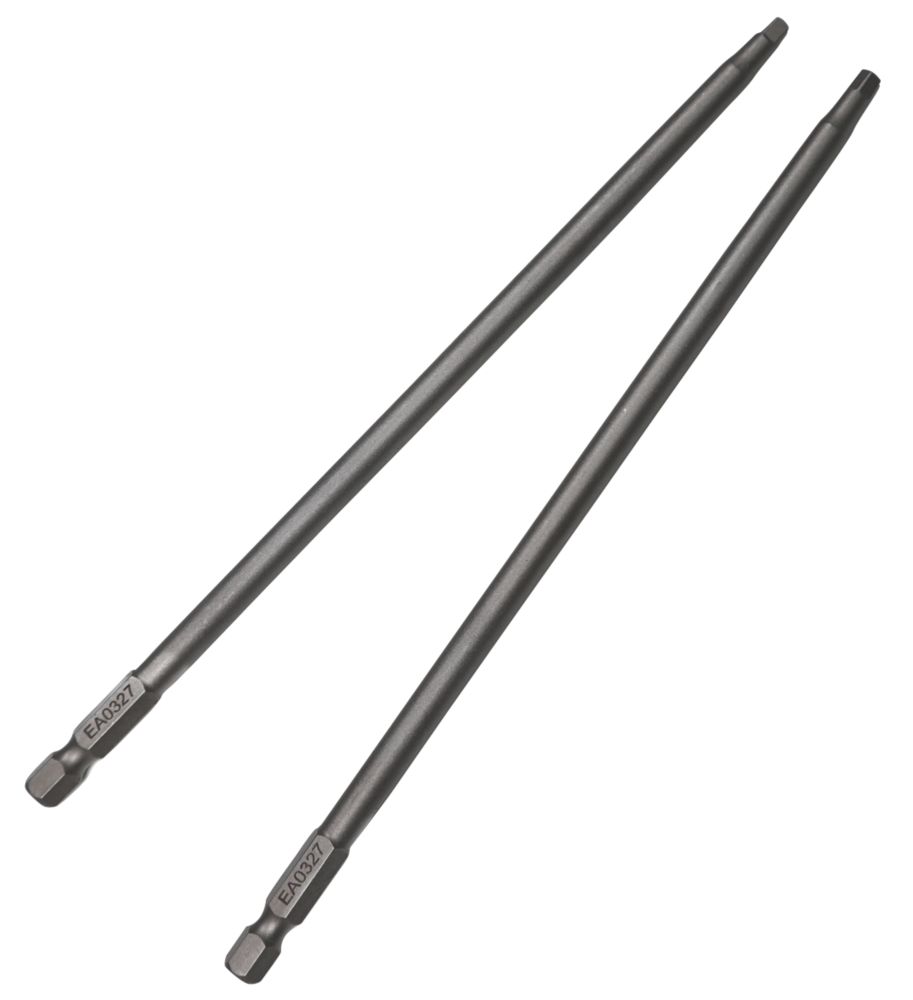 Image of Senco DS522/52 1/4" 174mm Hex Shank SQ2 Screwdriver Bits 2 Pack 