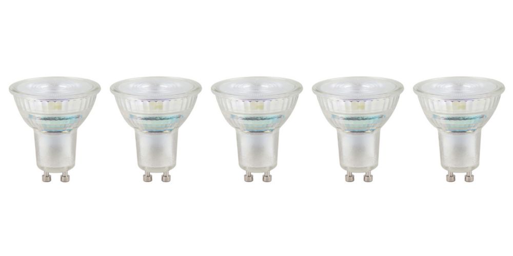 Image of LAP 0321782730 GU10 LED Light Bulb 230lm 2.4W 5 Pack 