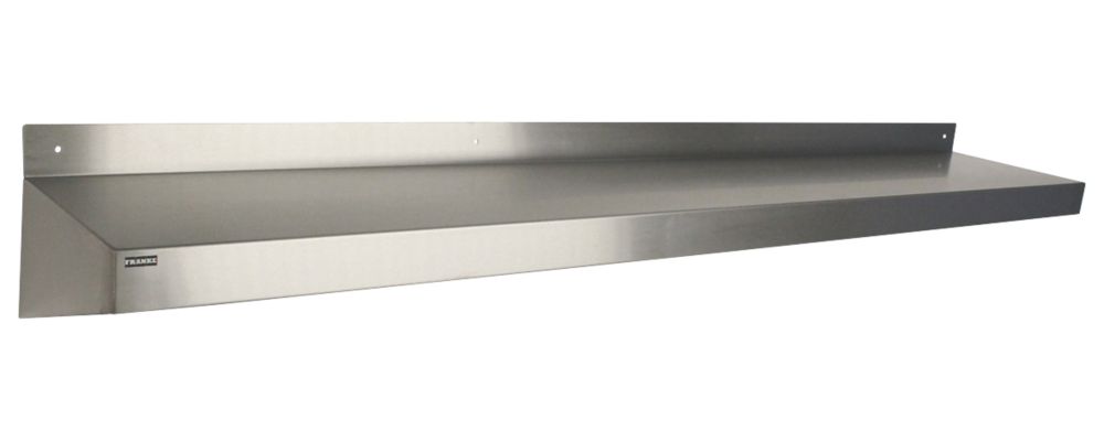 Image of Stainless Steel Kitchen Wall Shelf 1800mm x 300mm x 220mm 