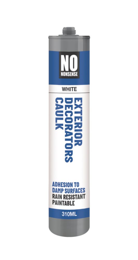 Image of No Nonsense Exterior Decorators Caulk White 310ml 