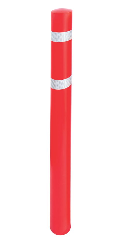 Image of Addgards Bollard Sleeve Red 126mm x 126mm 