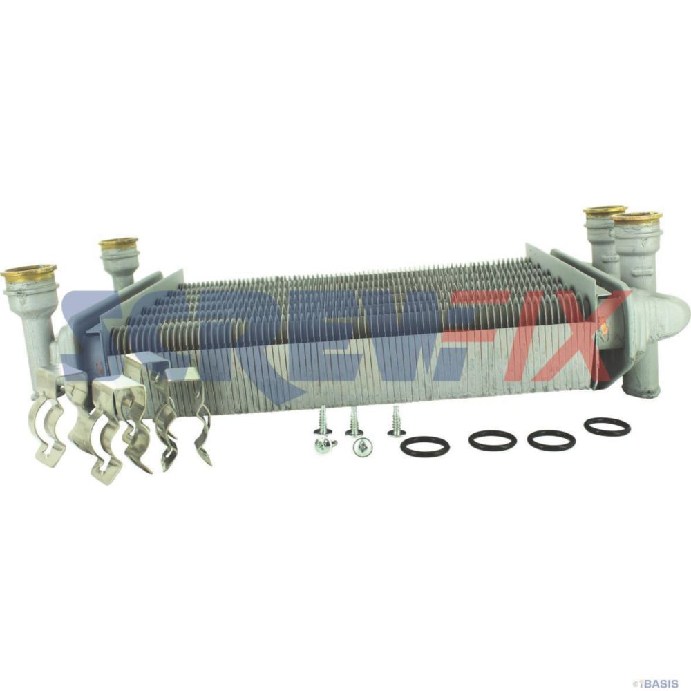 Image of Worcester Bosch 87161054820 HEAT EXCHANGER GAS TO WATER BI-THERMAL 
