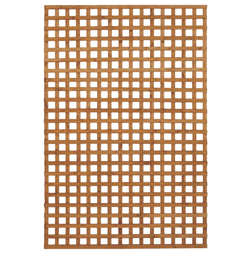 Image of Forest Premium Softwood Rectangular Trellis 4' x 6' 5 Pack 