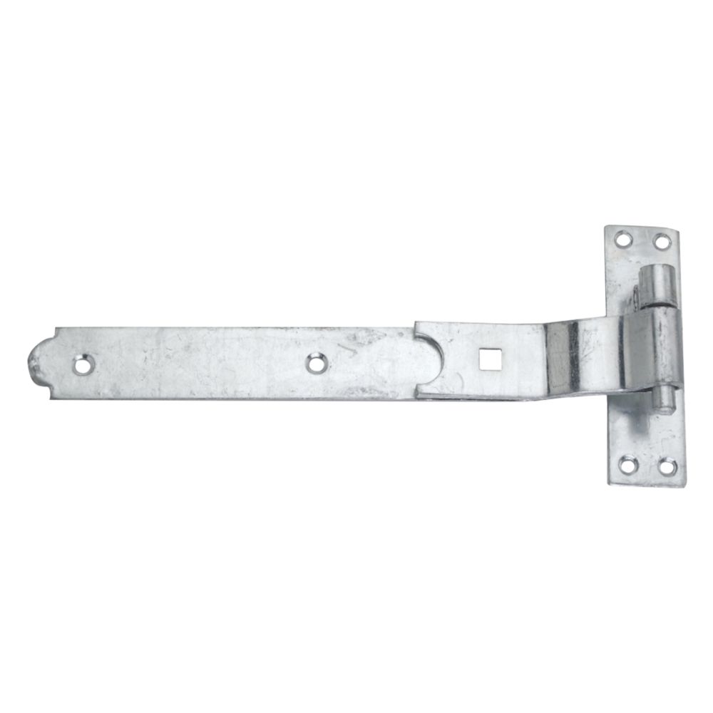 Image of Smith & Locke Self-Colour Gate Hinge Cranked Hook & Band 40mm x 300mm x 133mm 