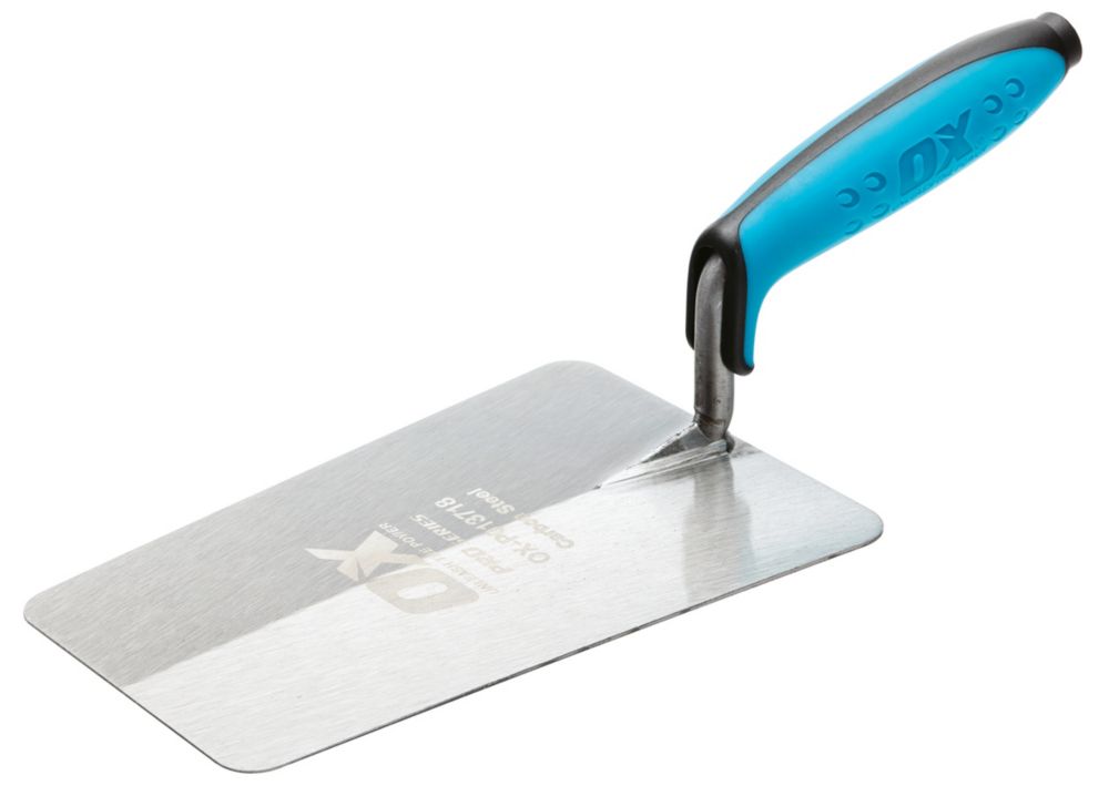 Image of OX Pro Carbon Steel Bucket Trowel 7" 