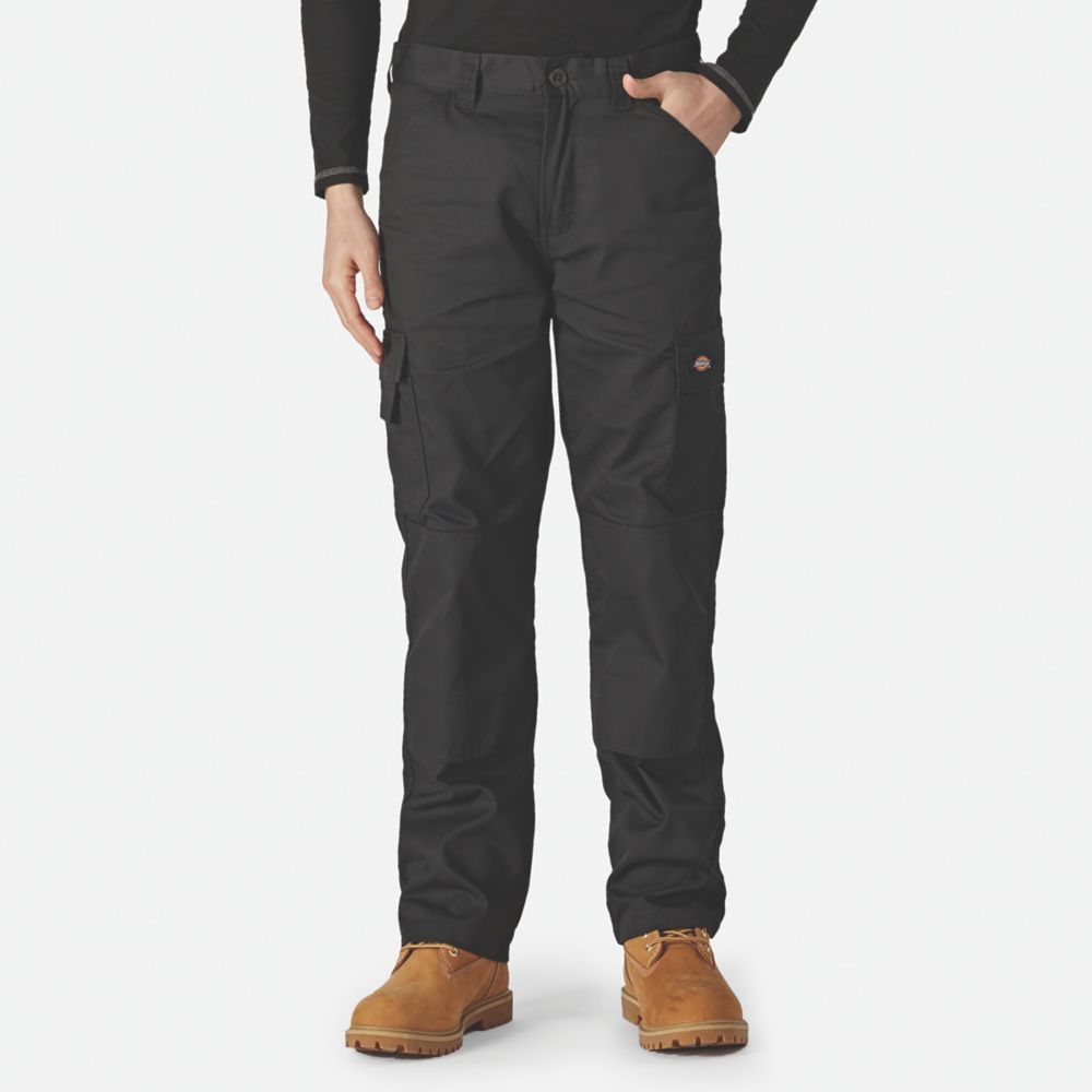 Image of Dickies Everyday Trousers Black 38" W 32" L 