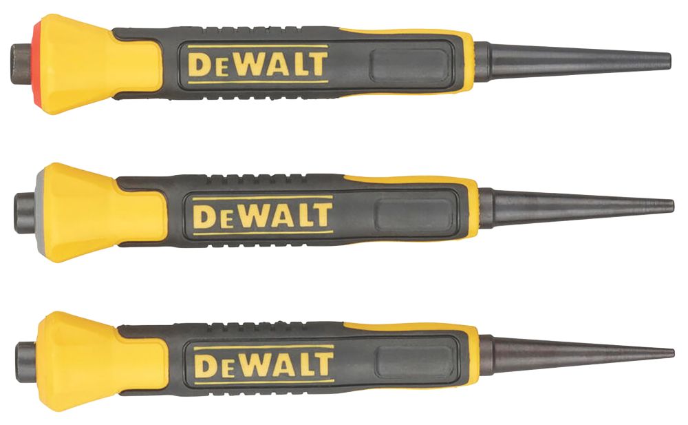 Image of DeWalt Bi-Material Nail Set 3 Pieces 