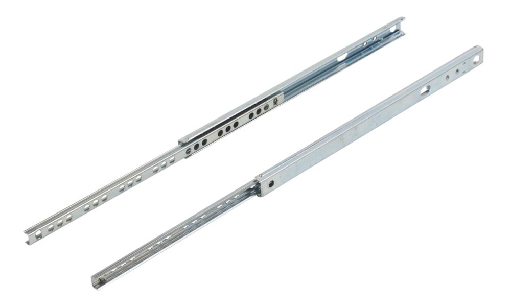 Image of Smith & Locke High Quality Metal Drawer Runners 246mm 2 Pack 