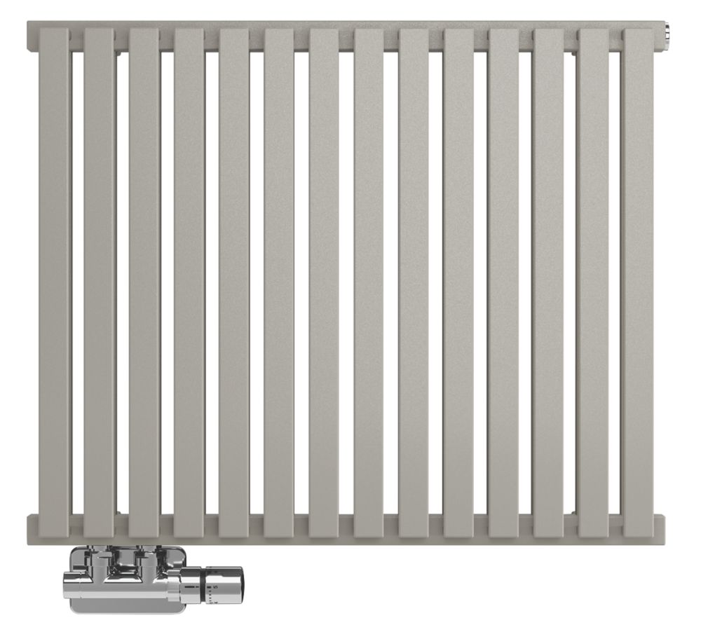 Image of Terma Nemo Designer Radiator 530mm x 645mm Grey / Silver 2135BTU 