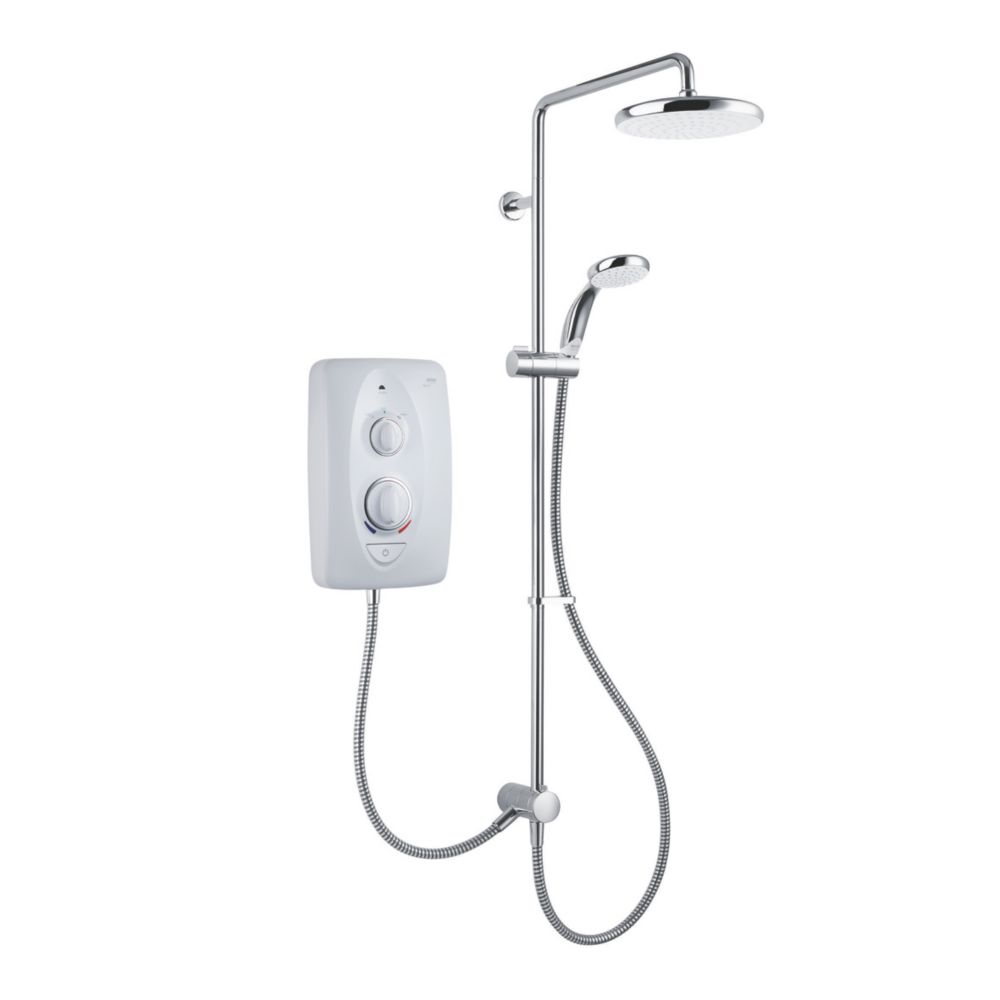 Image of Mira Sprint Dual White 10.8kW Manual Electric Shower 